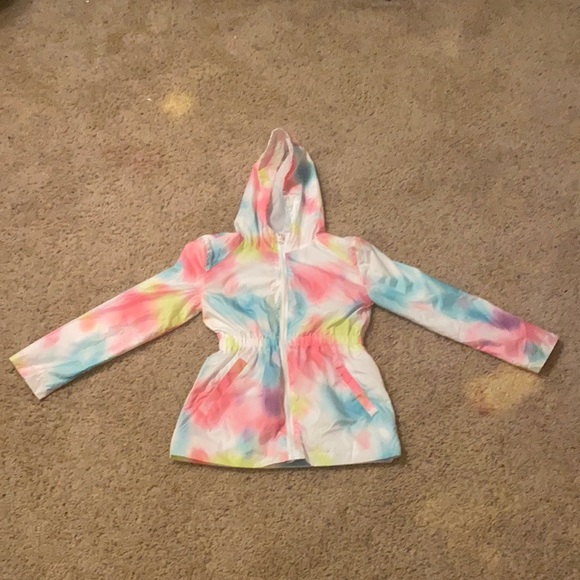 Jackets & Coats Rainbow Tiedye Rain Coat Poshmark